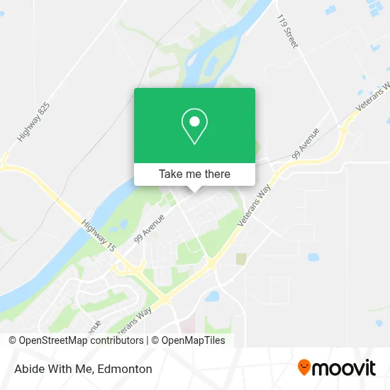 Abide With Me map