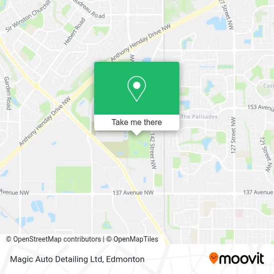Magic Auto Detailing Ltd map
