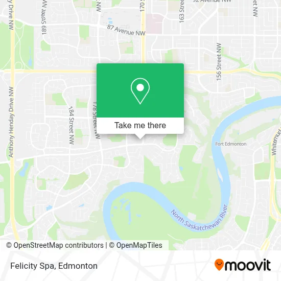 Felicity Spa map