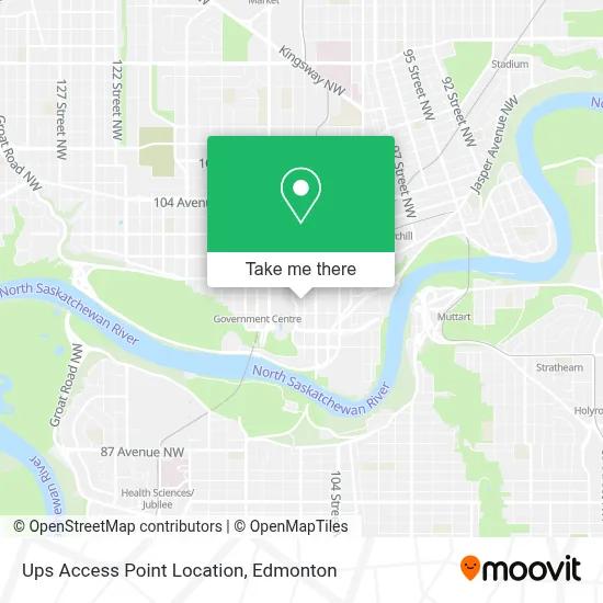 Ups Access Point Location plan