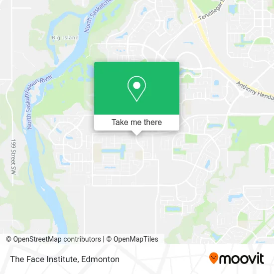 The Face Institute map