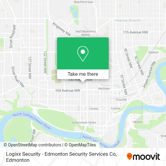 Logixx Security - Edmonton Security Services Co map