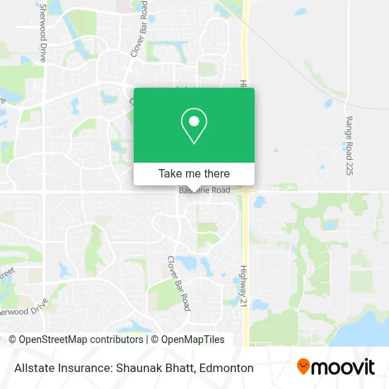 Allstate Insurance: Shaunak Bhatt map