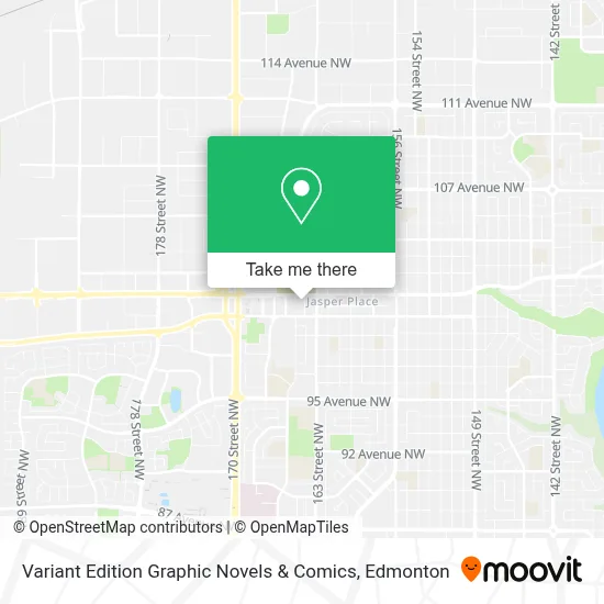 Variant Edition Graphic Novels & Comics map