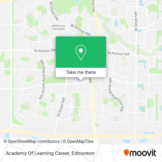 Academy Of Learning Career map
