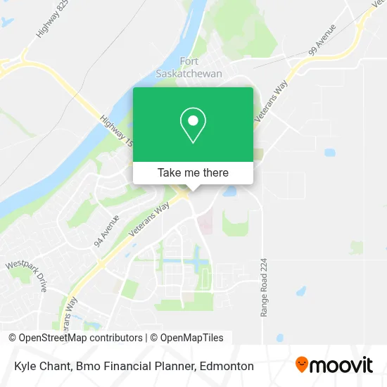 Kyle Chant, Bmo Financial Planner map