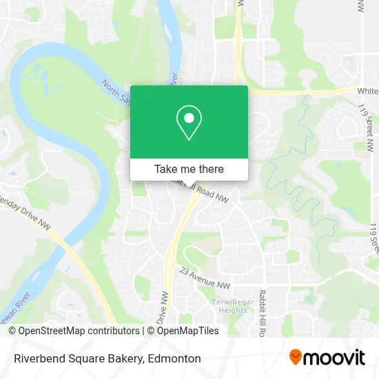 Riverbend Square Bakery map