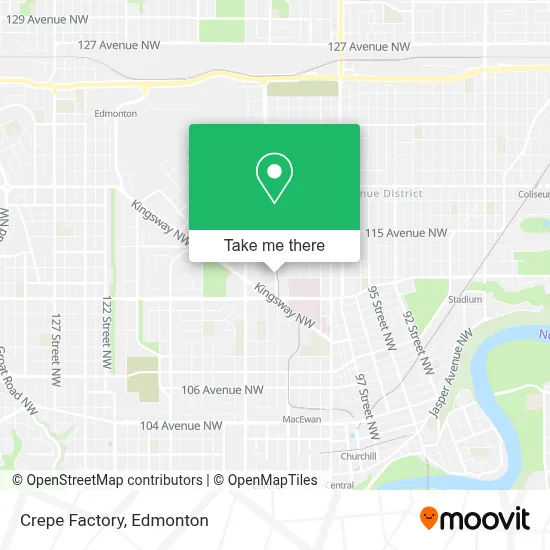Crepe Factory map