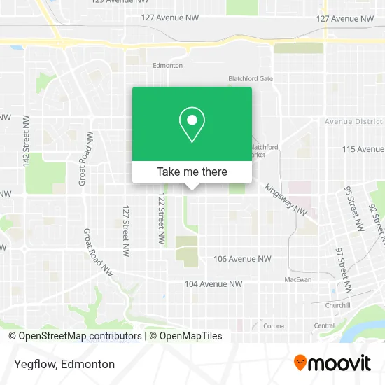 Yegflow map