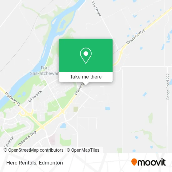 Herc Rentals map