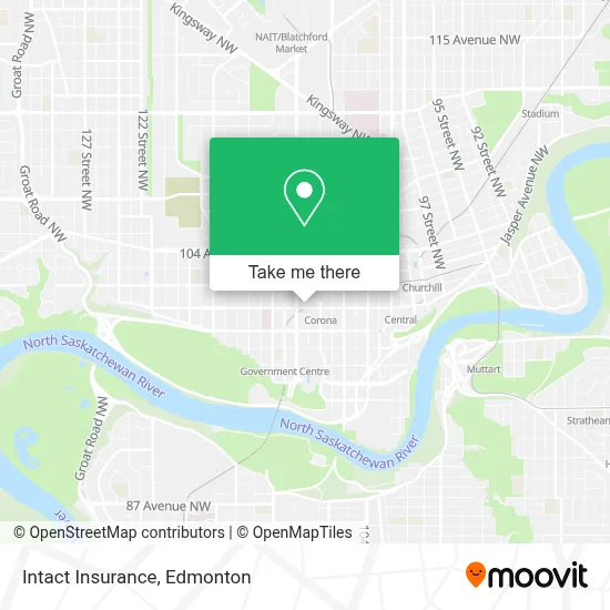 Intact Insurance map