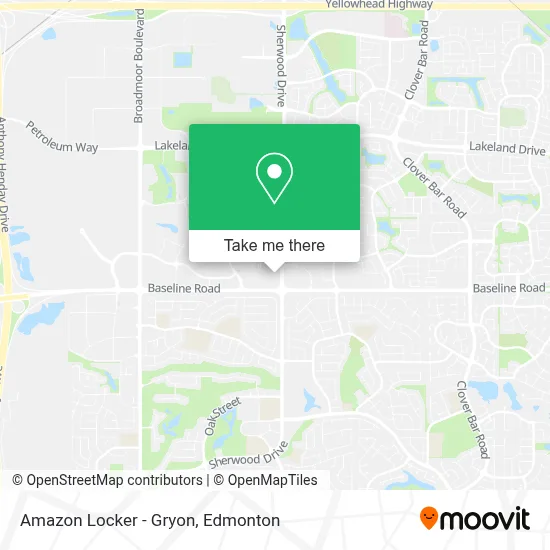 Amazon Locker - Gryon map