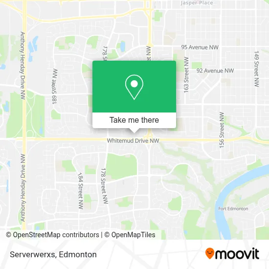 Serverwerxs map