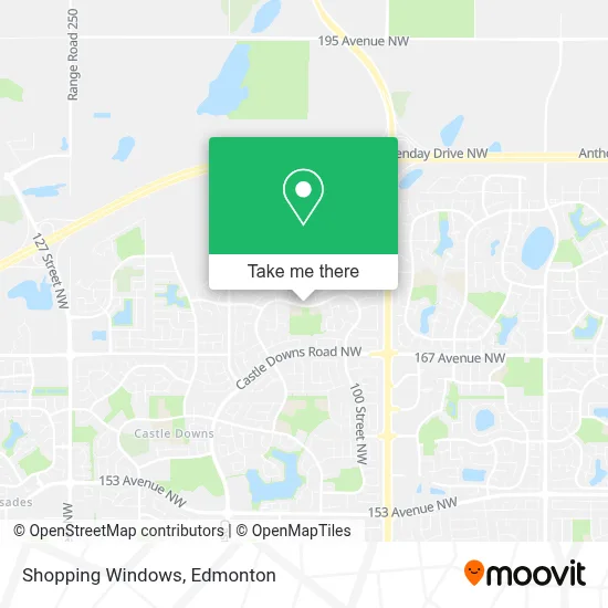 Shopping Windows map