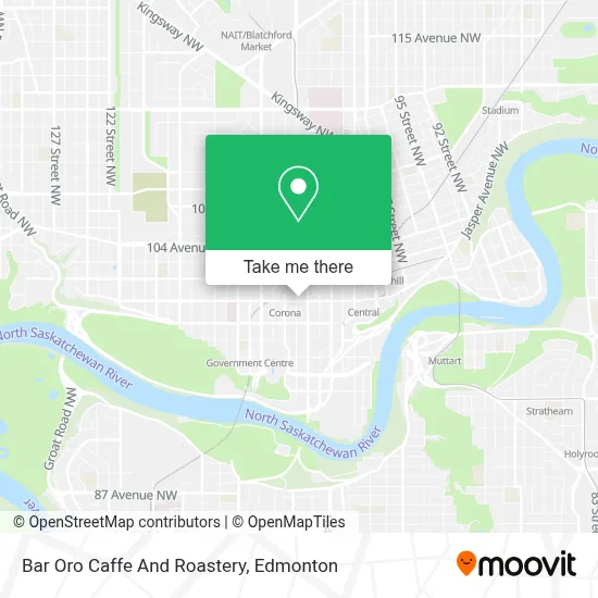 Bar Oro Caffe And Roastery map