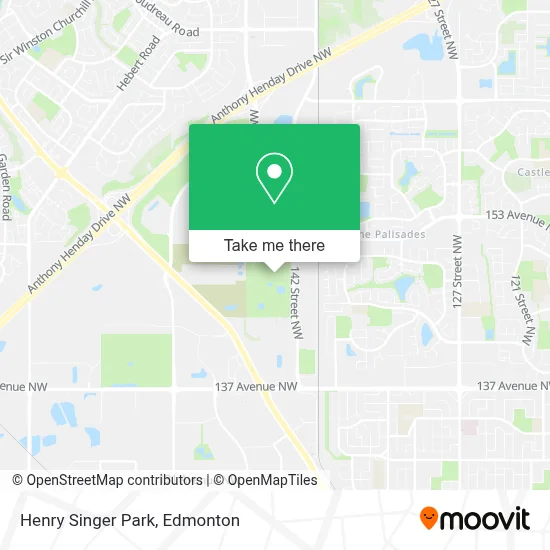 Henry Singer Park map