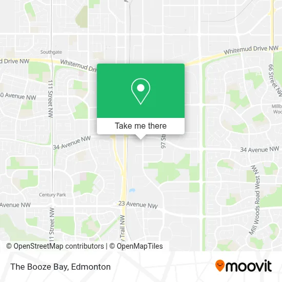 The Booze Bay map