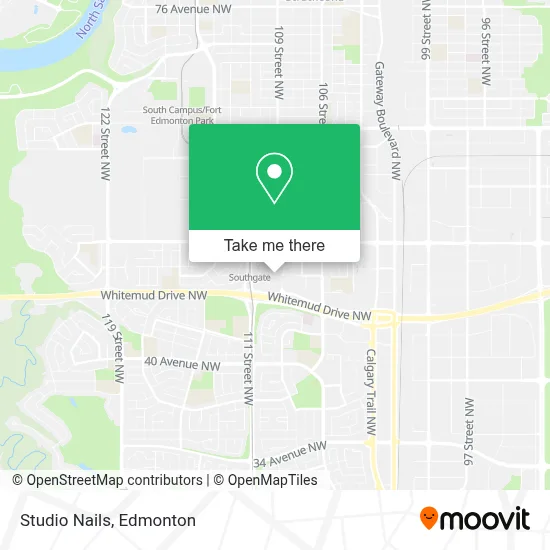 Studio Nails map