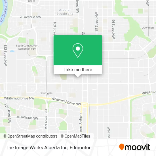 The Image Works Alberta Inc map