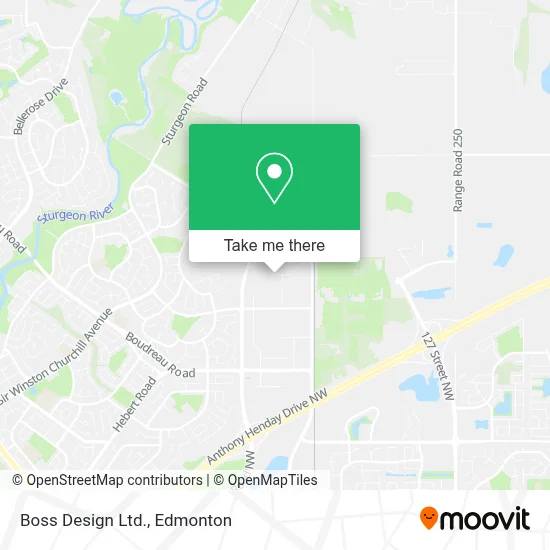 Boss Design Ltd. map