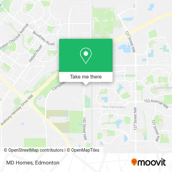 Md Homes map