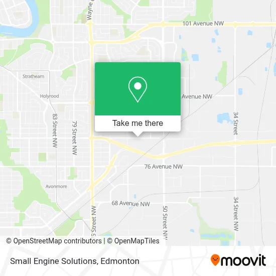 Small Engine Solutions map