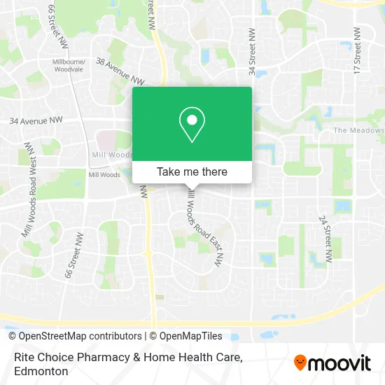 Rite Choice Pharmacy & Home Health Care map