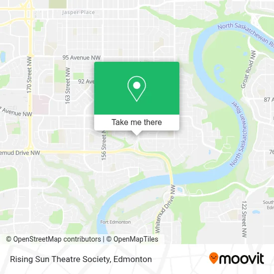 Rising Sun Theatre Society map