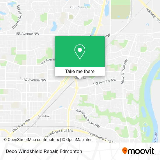 Deco Windshield Repair map