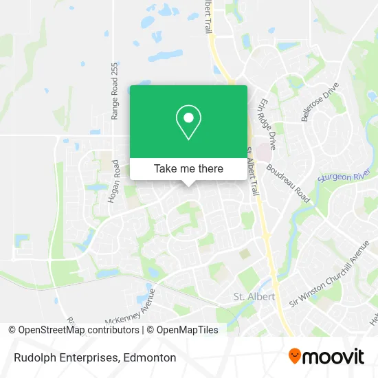 Rudolph Enterprises map