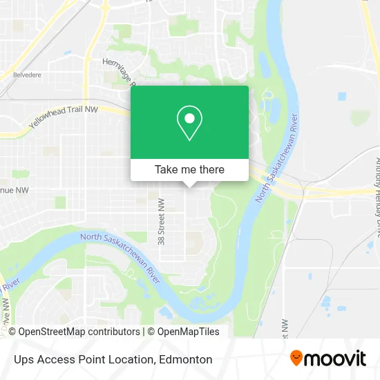 Ups Access Point Location plan