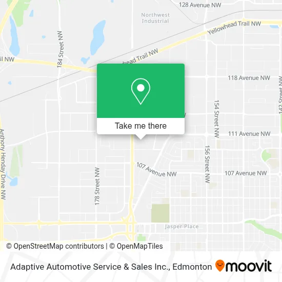 Adaptive Automotive Service & Sales Inc. map