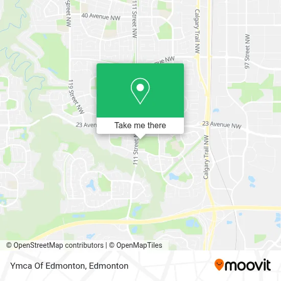 Ymca Of Edmonton map