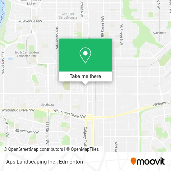 Aps Landscaping Inc. map
