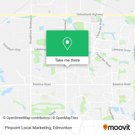 Pinpoint Local Marketing map