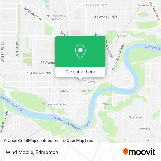 Wind Mobile map
