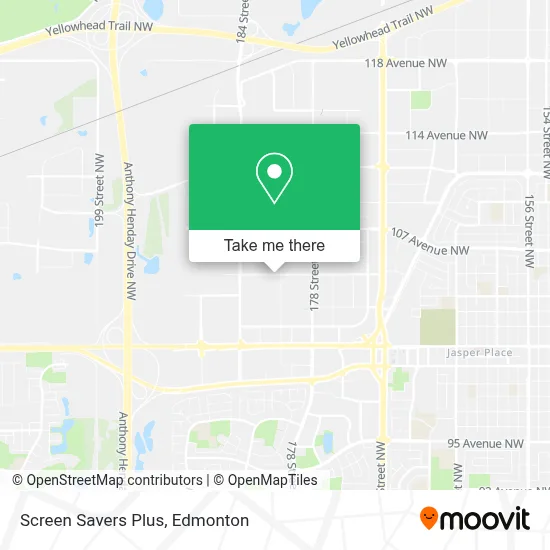 Screen Savers Plus map