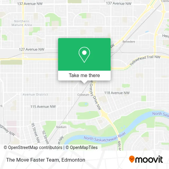 The Move Faster Team map
