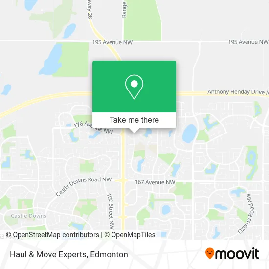 Haul & Move Experts map