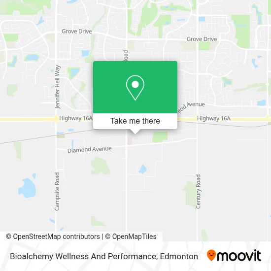 Bioalchemy Wellness And Performance map
