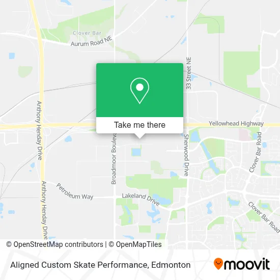 Aligned Custom Skate Performance map