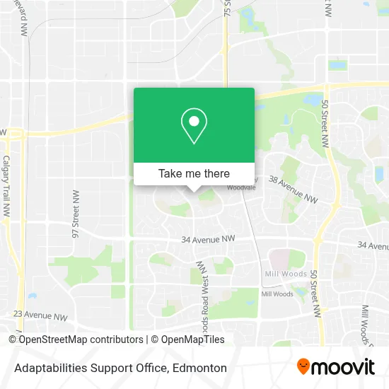 Adaptabilities Support Office map