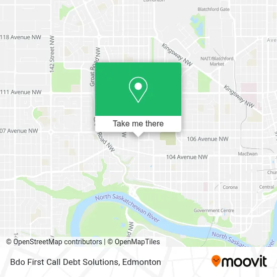 Bdo First Call Debt Solutions map