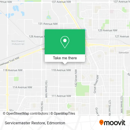 Servicemaster Restore map