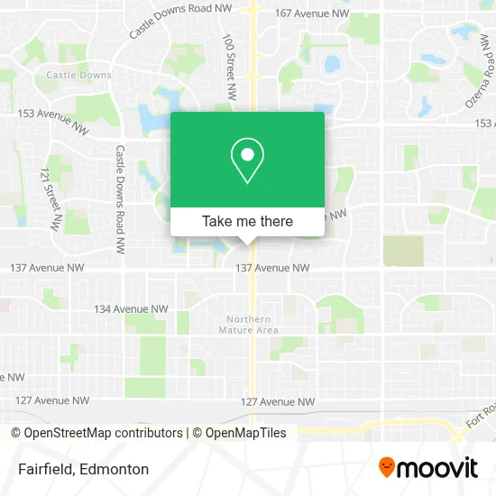 Fairfield map