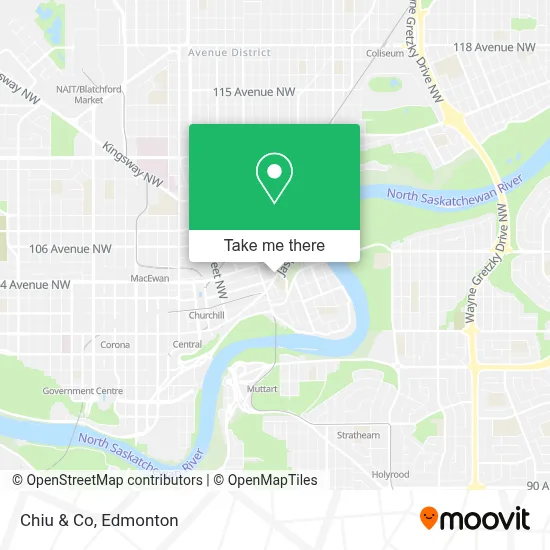 Chiu & Co map