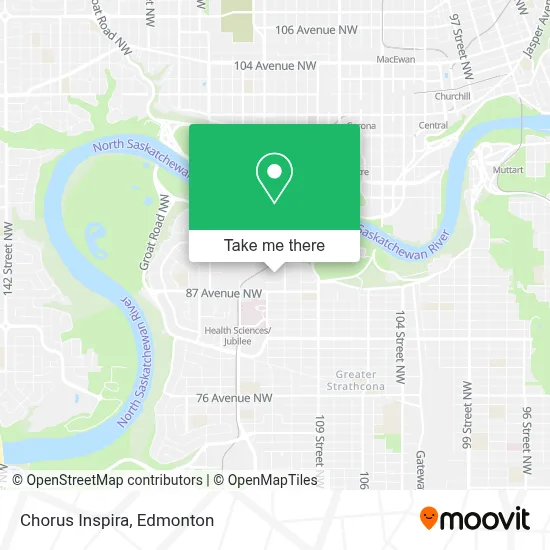 Chorus Inspira map