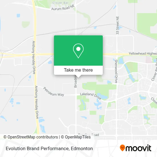 Evolution Brand Performance map