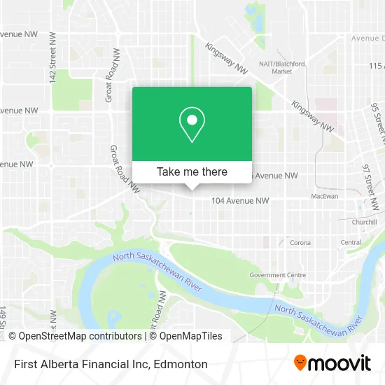 First Alberta Financial Inc map
