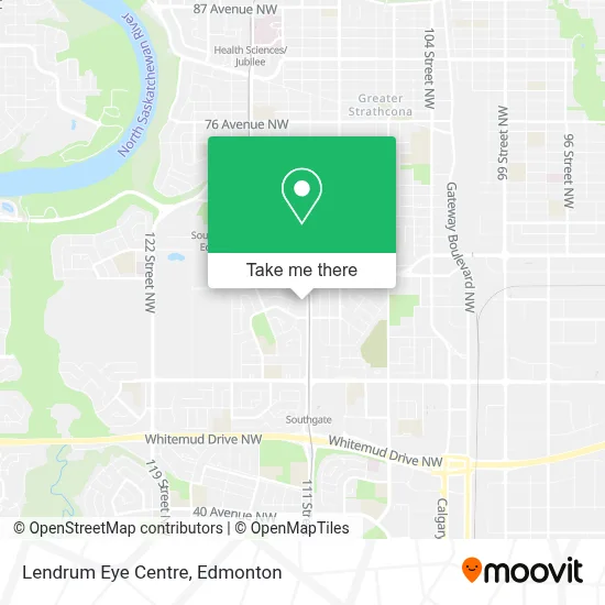 Lendrum Eye Centre map